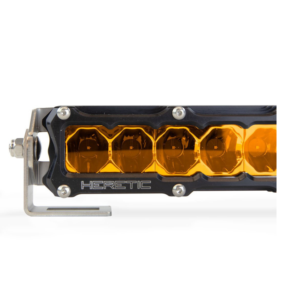 Photo of 6" Amber LED Light Bar by Heretic Studio Dealer Portal - Premium Light Bar for UTVs / Side by Sides
