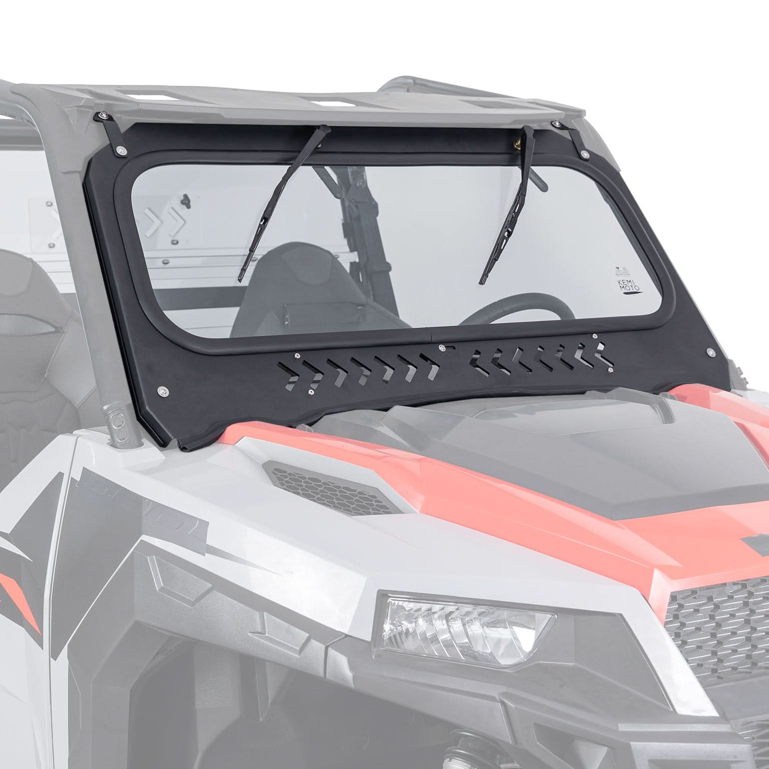 Photo of UTV Glass Windshield Front Windshield for Polaris General 1000, XP 1000, 4 1000 by Kemimoto - Premium for UTVs / Side by Sides