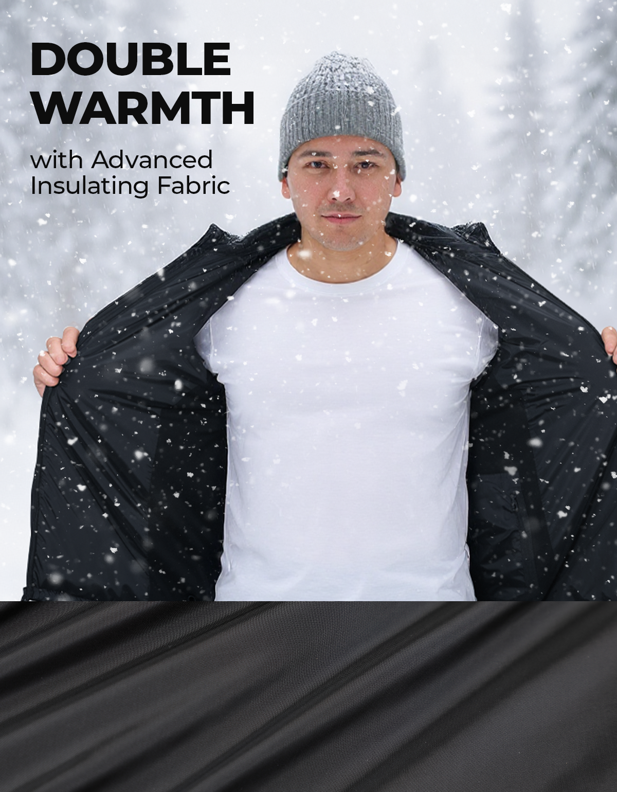Photo of Heated Vest for Women and Men Thermal Reflective with Battery Pack by Kemimoto - Premium for UTVs / Side by Sides
