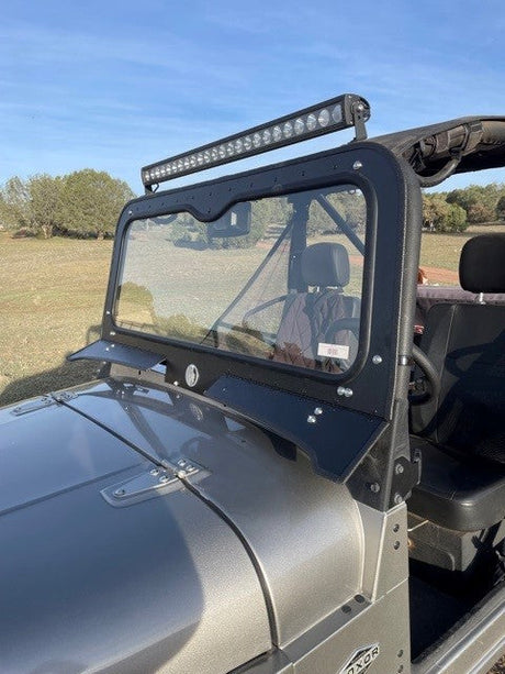 Photo of MAHINDRA ROXOR FRONT WINDSHIELD 2018+ by Dirt Warrior Accessories - Premium Windshields for UTVs / Side by Sides