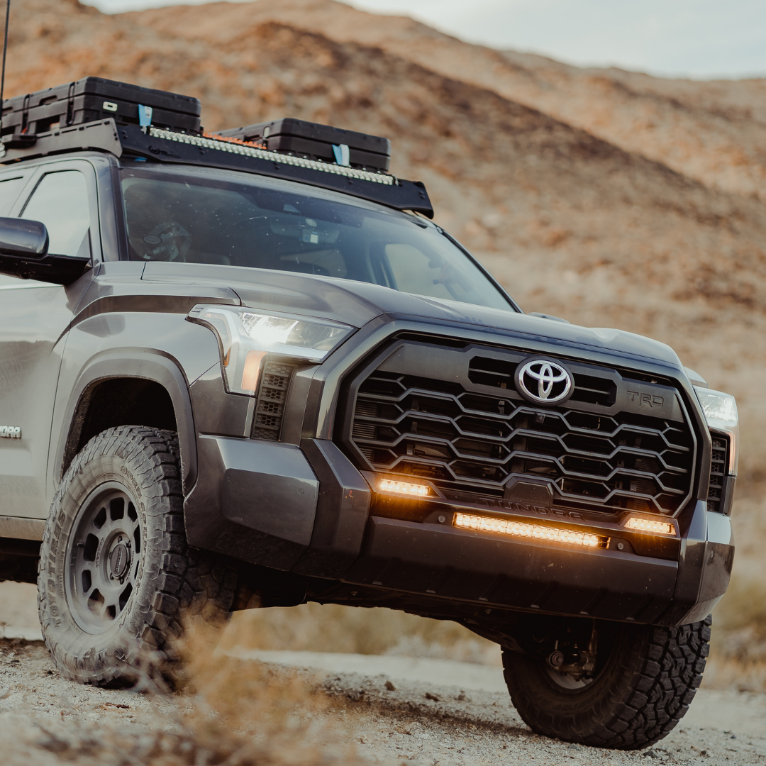 Photo of Toyota Tundra (2022+) - Fog Light Kit (High Power) - Amber Lens by Heretic Studio Dealer Portal - Premium Light Bar for UTVs / Side by Sides