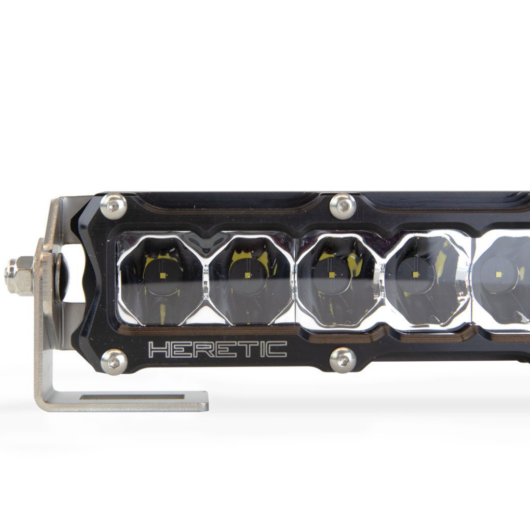 Photo of 40" Curved Clear LED Light Bar by Heretic Studio Dealer Portal - Premium Light Bar for UTVs / Side by Sides