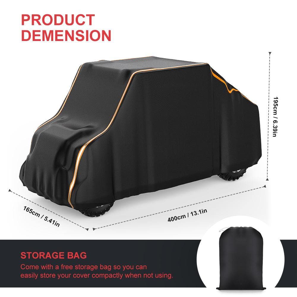 Photo of UTV Cover Waterproof 4-Seat 420D for Defender, Ranger, General by Kemimoto - Premium for UTVs / Side by Sides