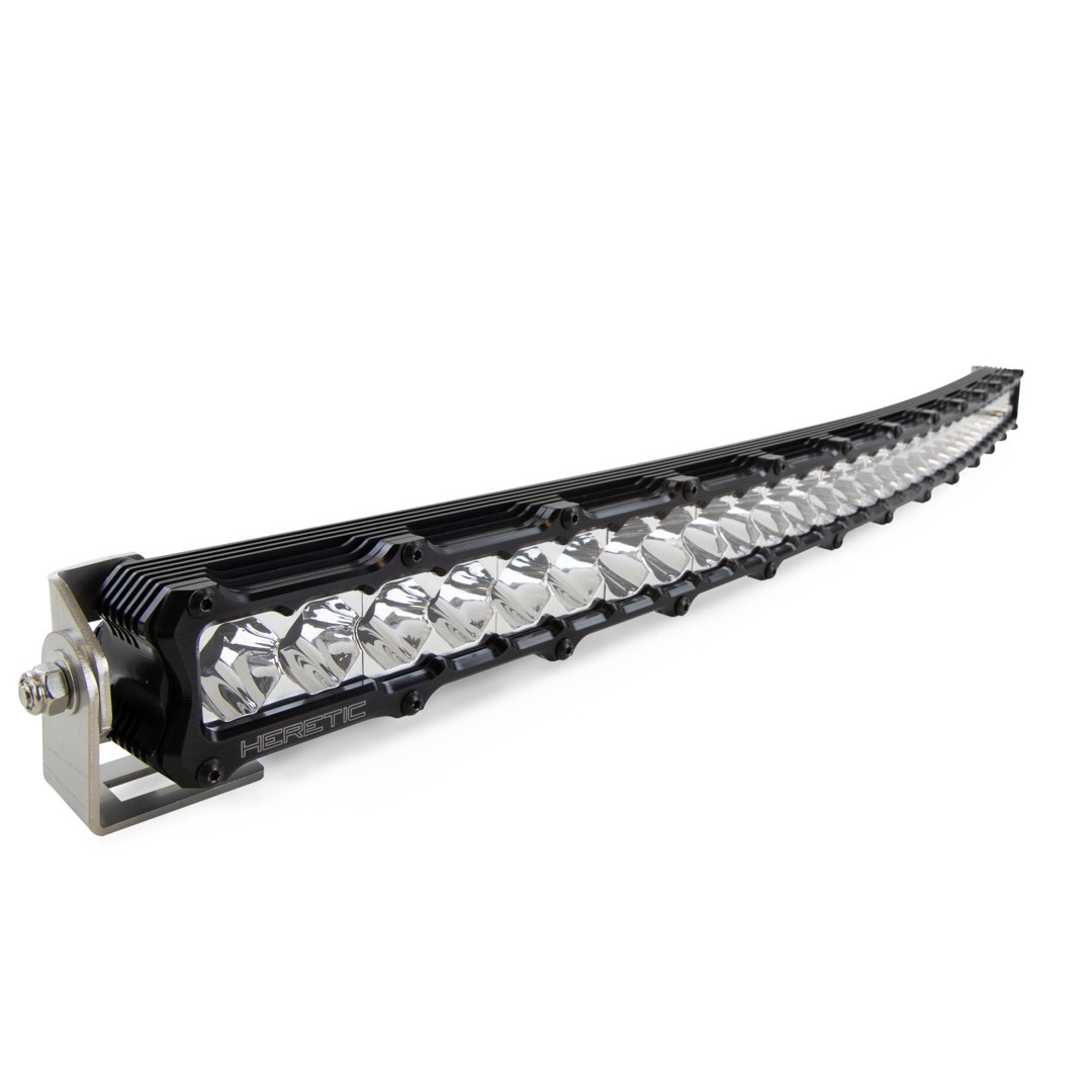 Photo of 30" Curved Clear LED Light Bar by Heretic Studio Dealer Portal - Premium Light Bar for UTVs / Side by Sides