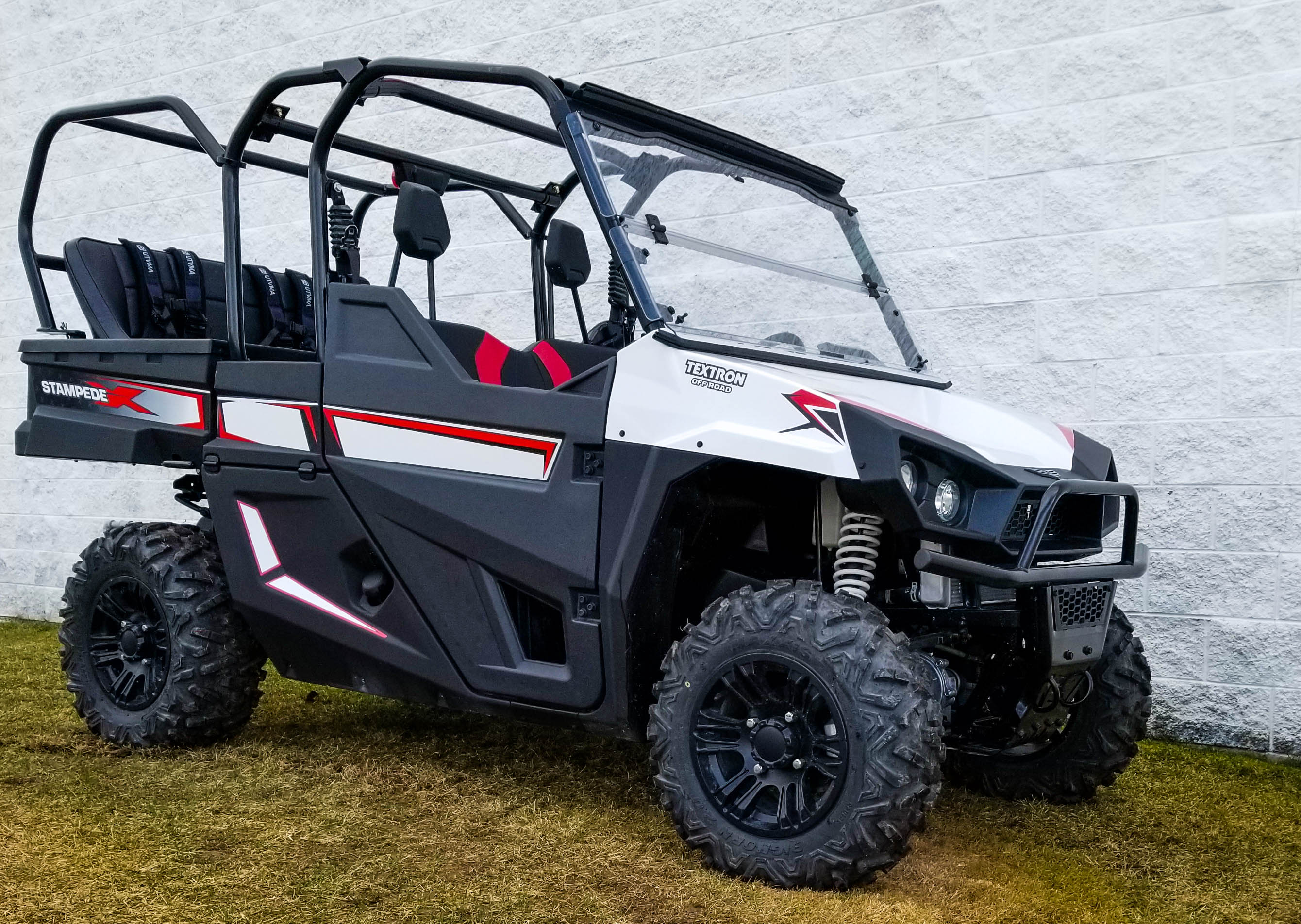 Photo of Textron Stampede Backseat and Roll Cage kit (2018-2021) by UTV Mountain Accessories - Premium Roll Cages for UTVs / Side by Sides