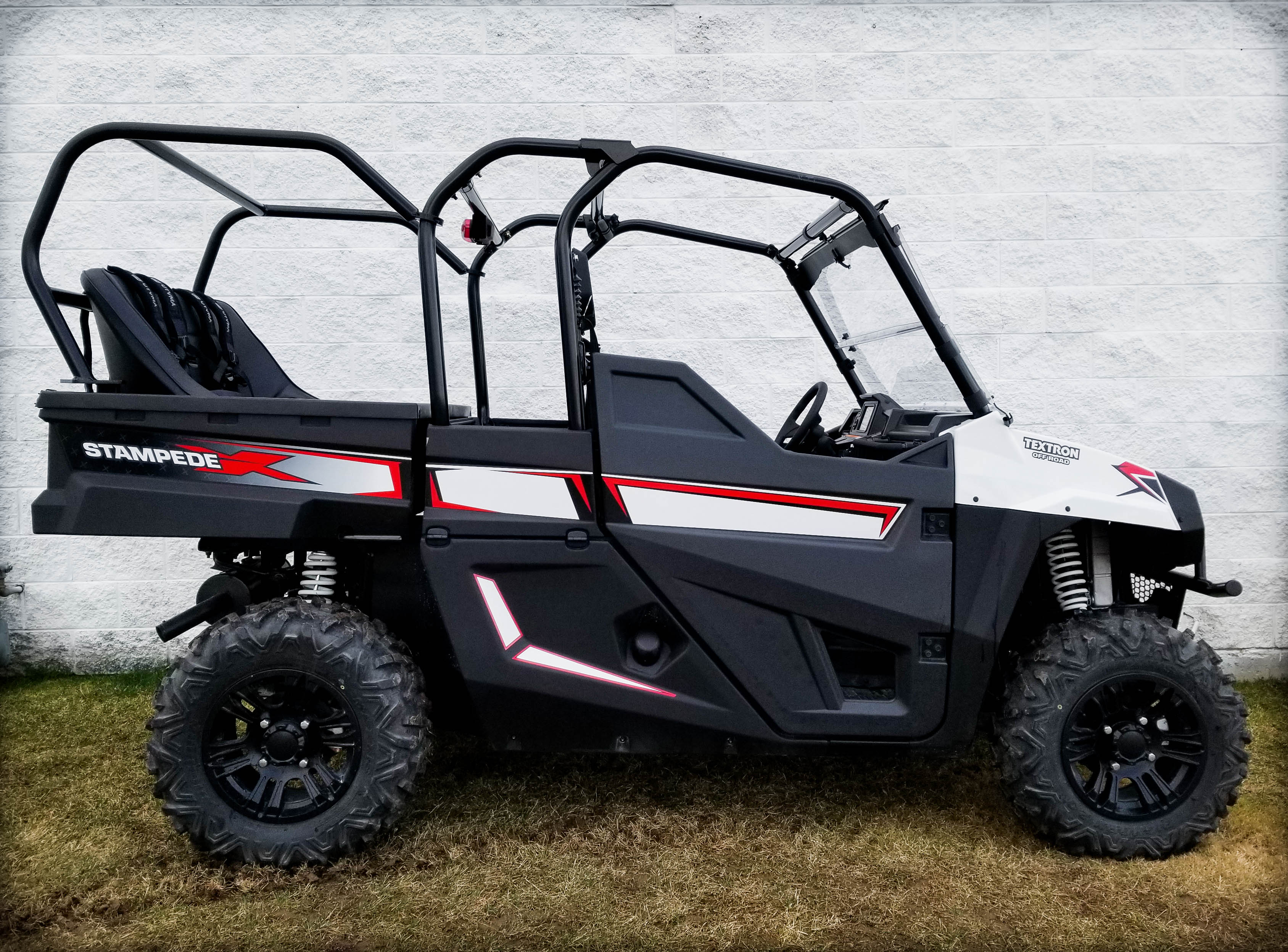 Photo of Textron Stampede Backseat and Roll Cage kit (2018-2021) by UTV Mountain Accessories - Premium Roll Cages for UTVs / Side by Sides