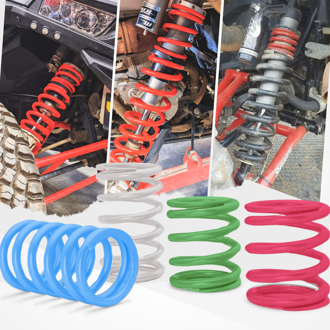 Polaris RZR XP Turbo Tender Spring Kit - 2-3" Lift + 80% Better Ride (2017+)