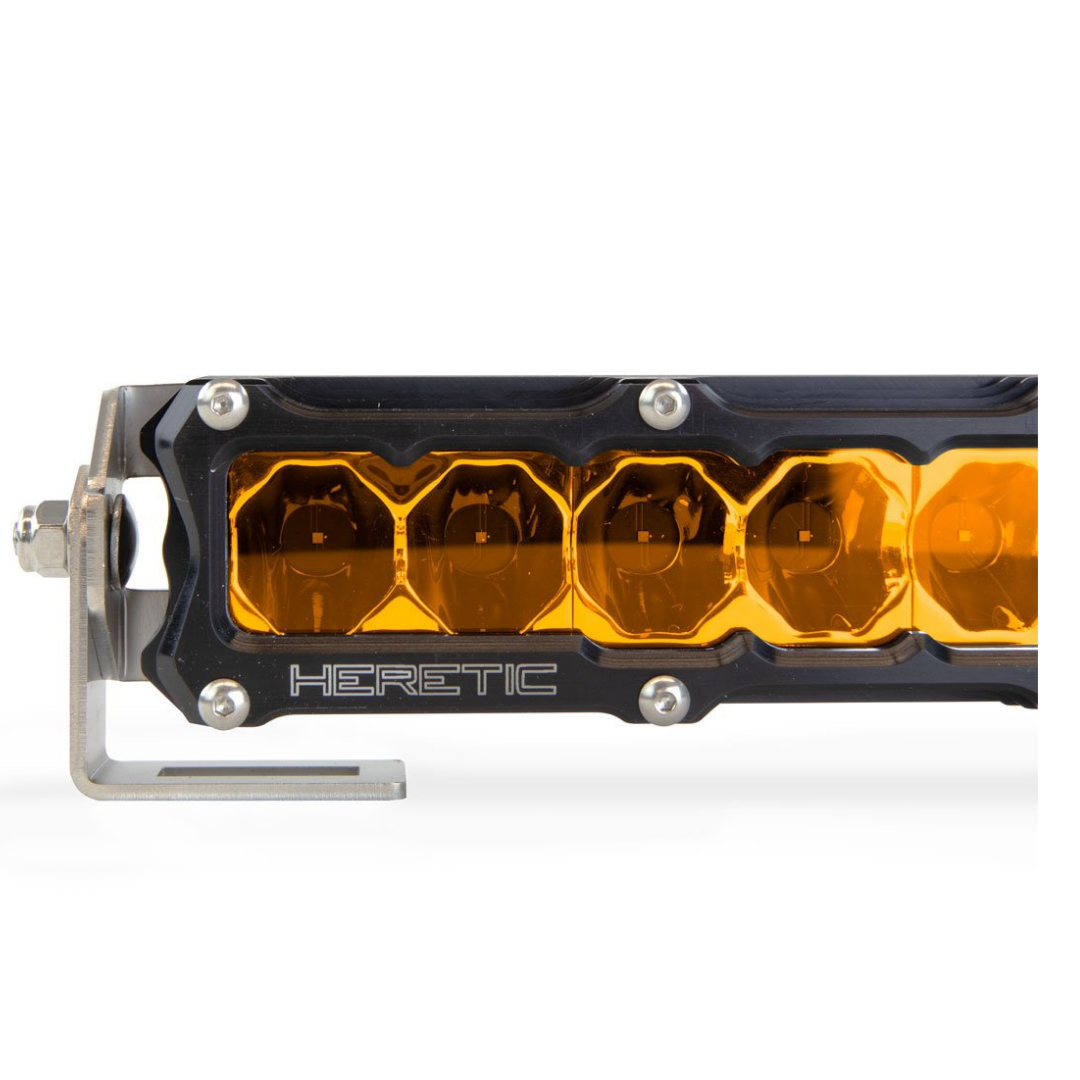 Photo of 10" Amber LED Light Bar by Heretic Studio Dealer Portal - Premium Light Bar for UTVs / Side by Sides