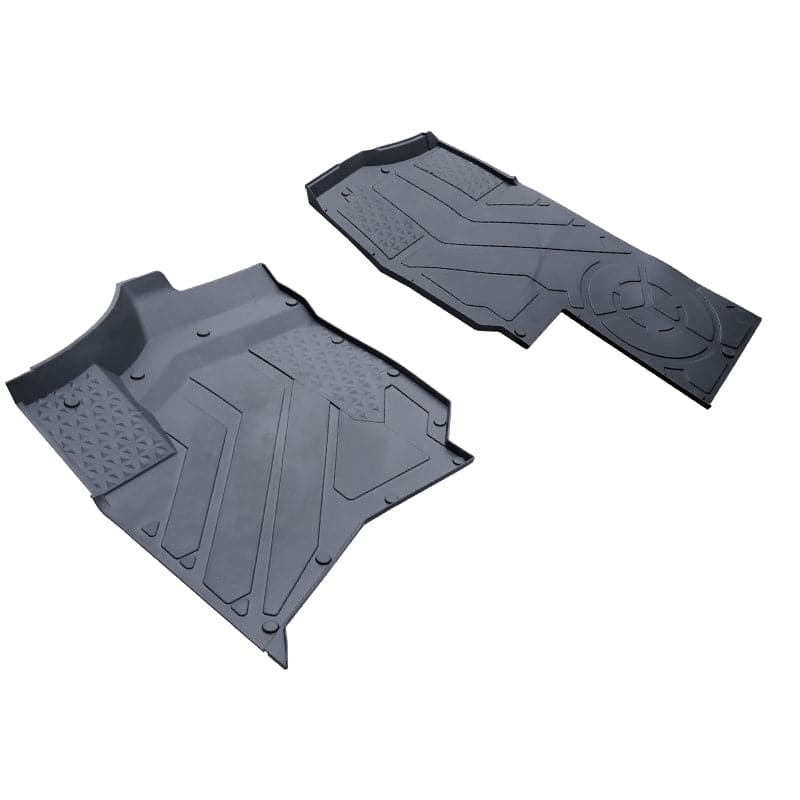 Photo of TPE Floor Mats for Polaris Ranger XD 1500 2024+ by Kemimoto - Premium for UTVs / Side by Sides