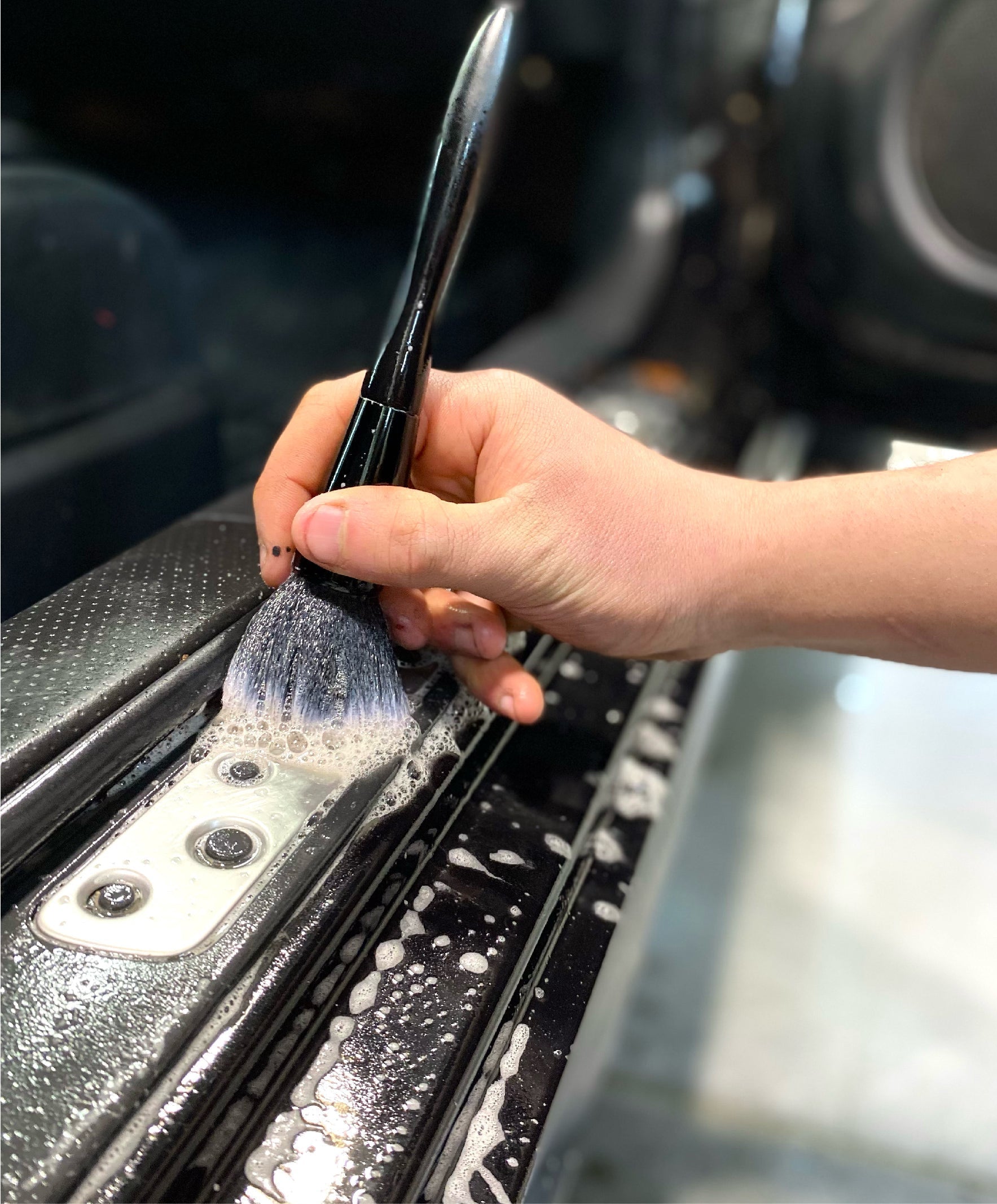 Photo of Super Duper Soft Brush by Plus Soap - Premium Cleaning Supplies for UTVs / Side by Sides
