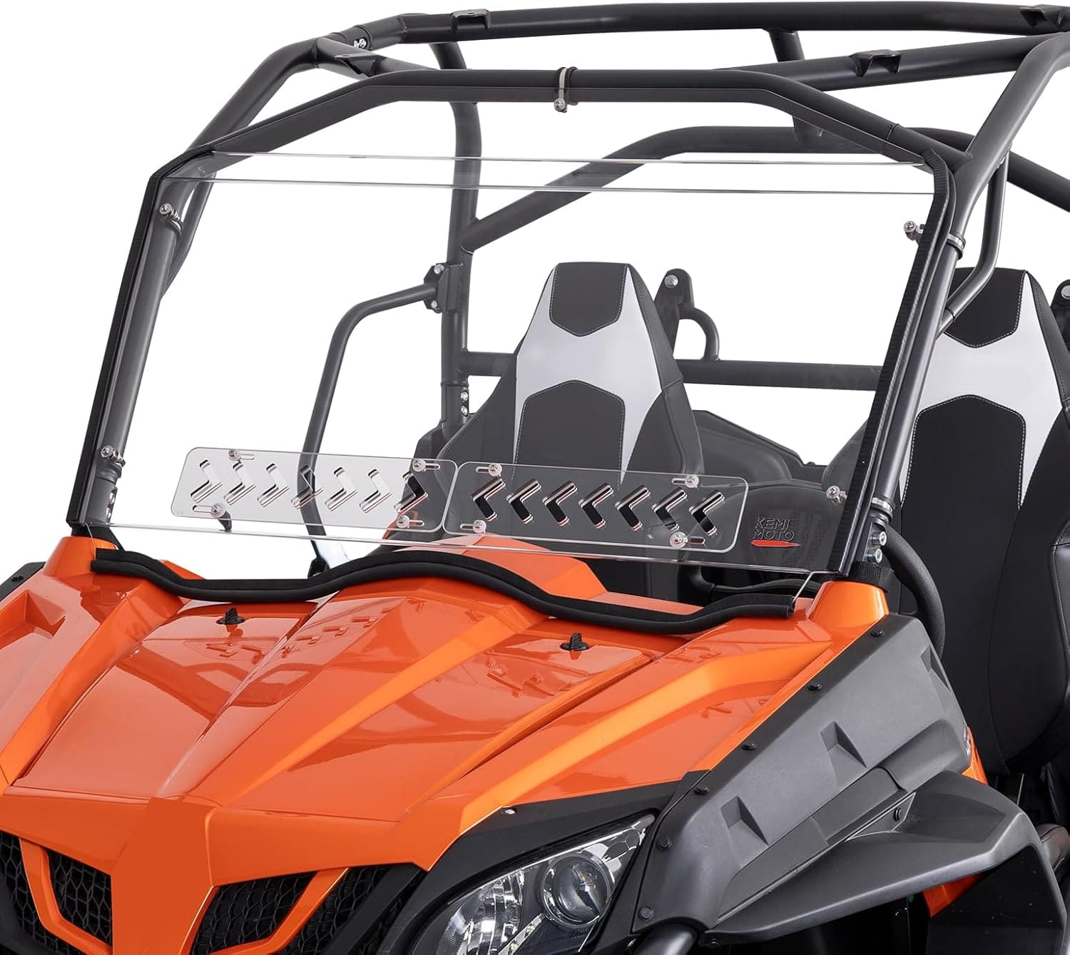 Photo of Kemimoto Front Windshield w/Sliding Window for CFMOTO ZForce 500 | 800 | 1000 by Kemimoto - Premium for UTVs / Side by Sides