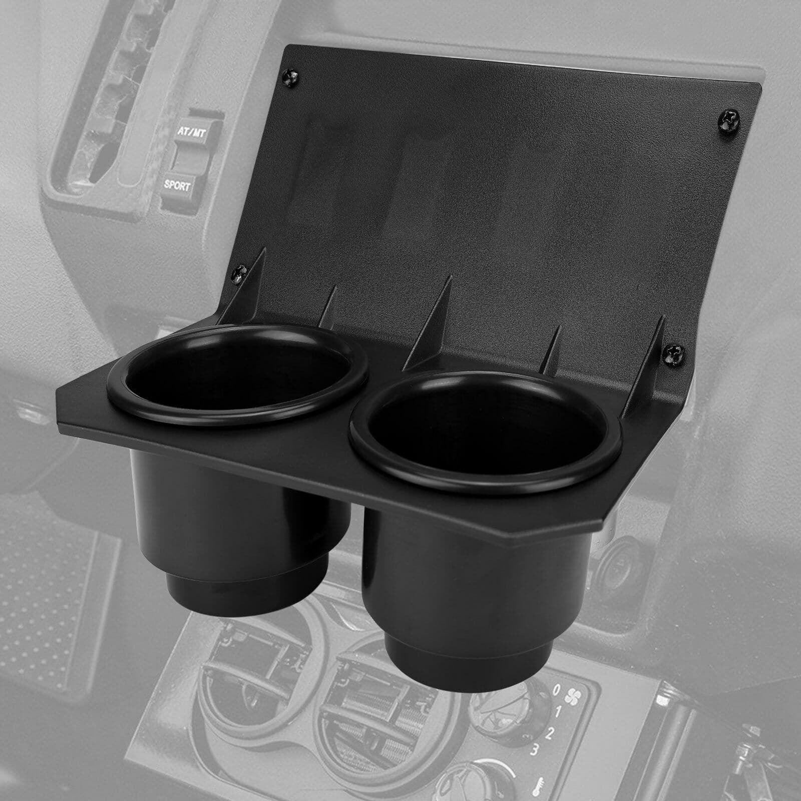 Photo of UTV Cup Holder with Switch Panel for Pioneer 1000/1000-5 by Kemimoto - Premium for UTVs / Side by Sides