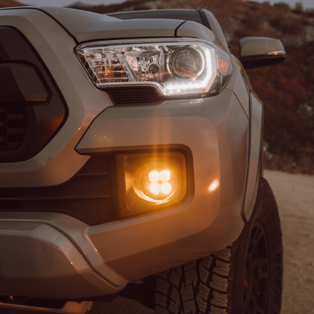 Photo of Toyota Tacoma Fog Light Kit - Amber Lens - 2012+ by Heretic Studio Dealer Portal - Premium Light Bar for UTVs / Side by Sides