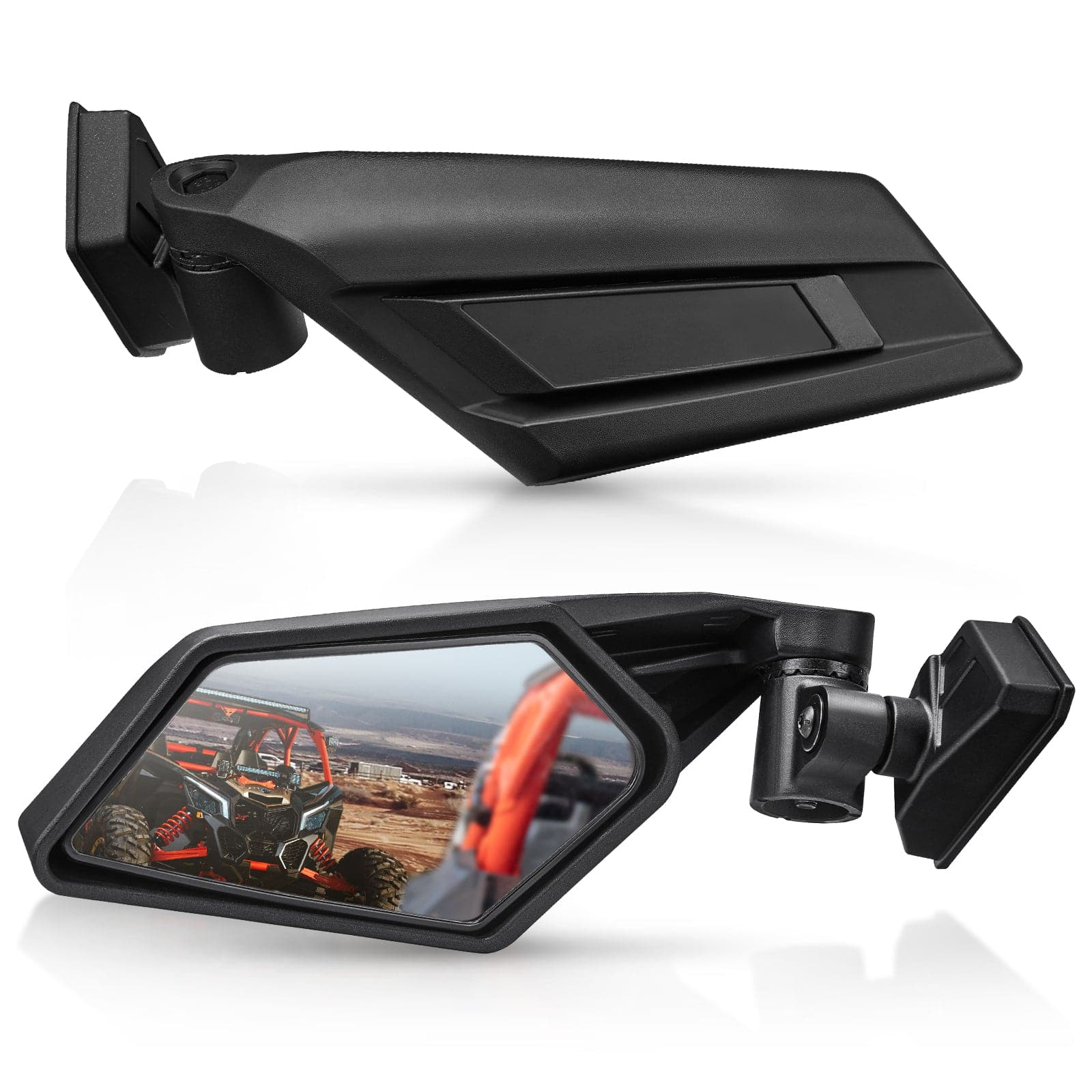 Photo of Side View Mirror & Hard Roof for Can-Am Maverick X3 by Kemimoto - Premium for UTVs / Side by Sides