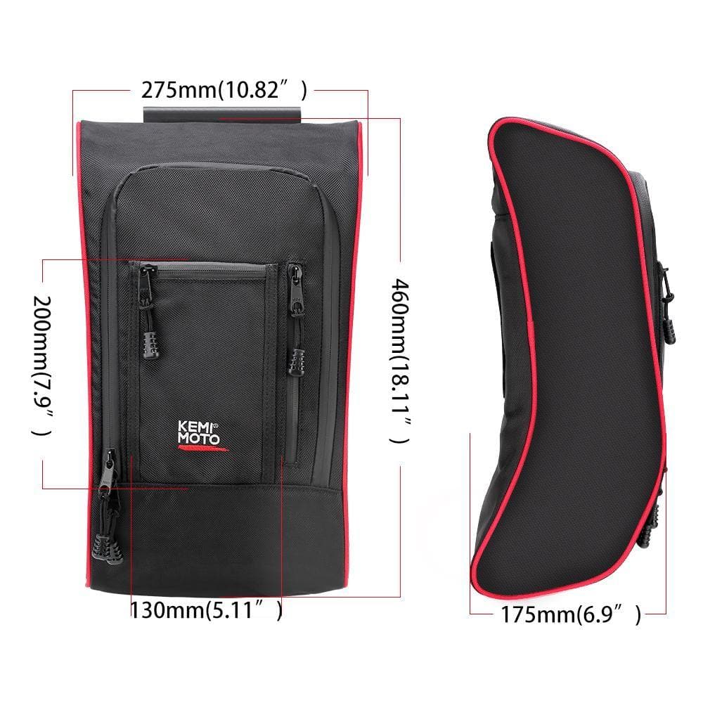Photo of Kemimoto Door Bags ＆ Center Bag for Can Am Maverick X3/MAX by Kemimoto - Premium for UTVs / Side by Sides