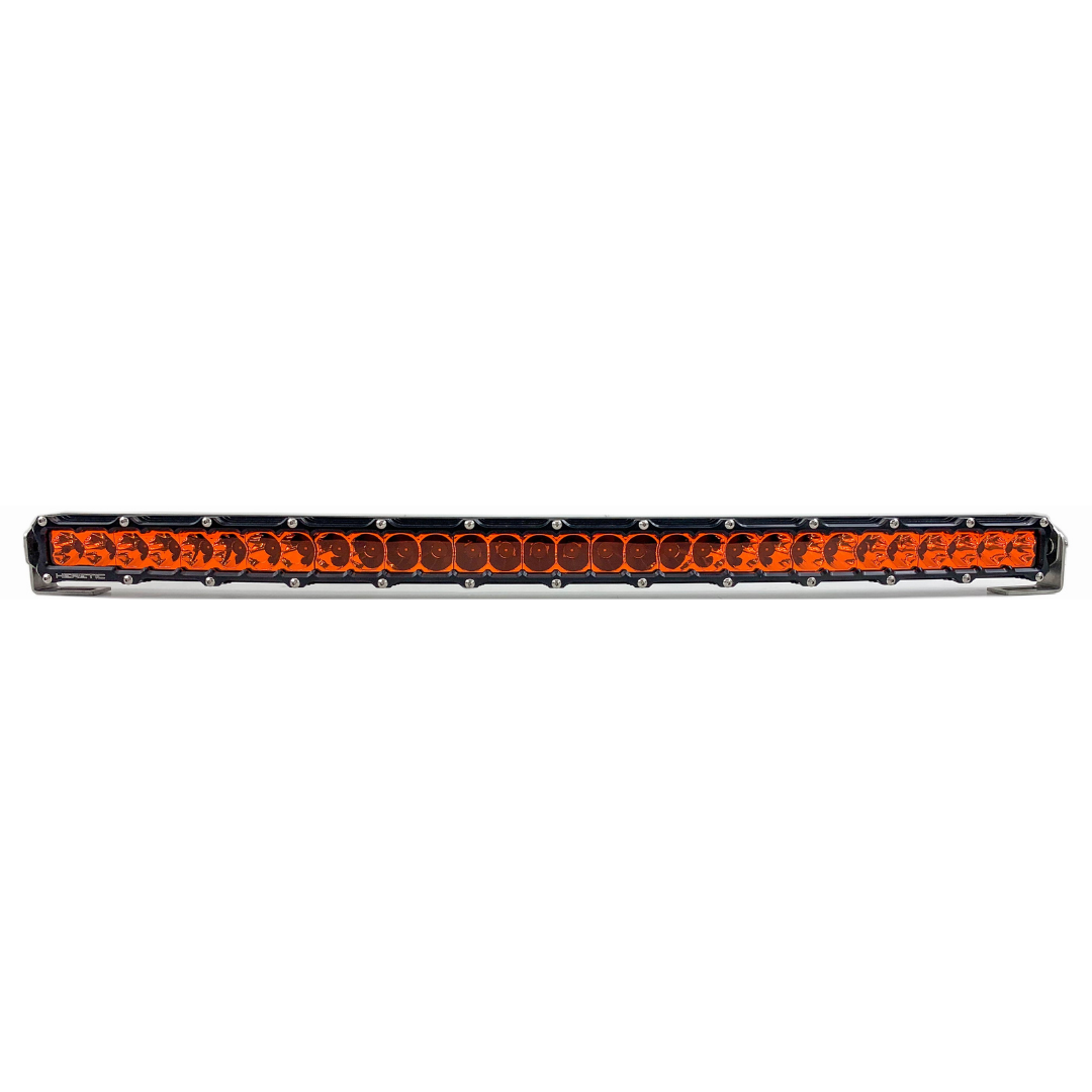 Photo of 30" Amber Curved LED Light Bar by Heretic Studio Dealer Portal - Premium Light Bar for UTVs / Side by Sides