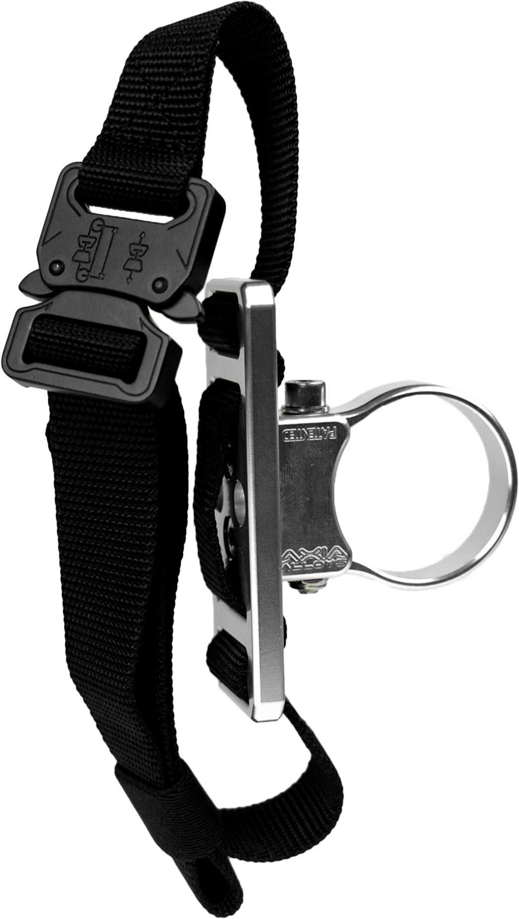 Photo of NYLON STRAP MOUNT SILVER by AXIA - Premium Mounts/Brackets for UTVs / Side by Sides