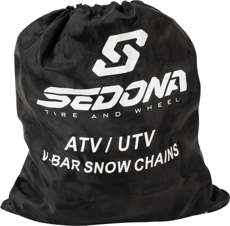 Photo of V-BAR ATV/UTV TIRE SNOW CHAINS B 9" by SEDONA - Premium Chains for UTVs / Side by Sides