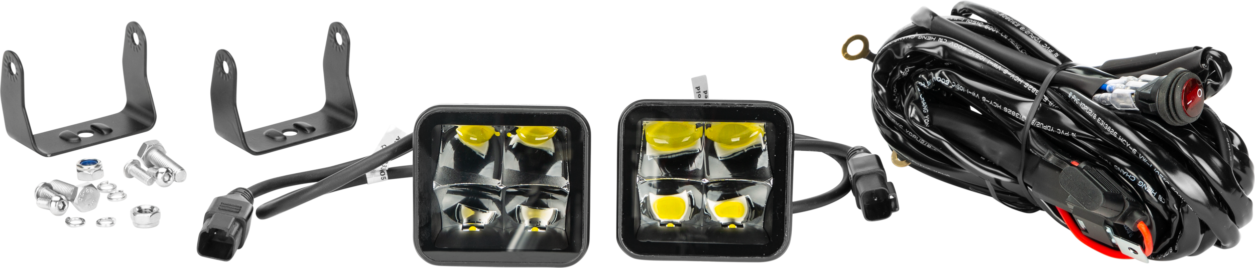 Photo of OPEN TRAIL Stealth Led Pods Spot for Polaris RZR XP 1000 and Similar Vehicles by OPEN TRAIL - Premium Illumination for UTVs / Side by Sides