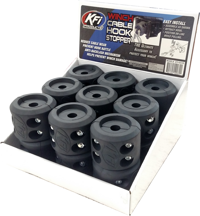Photo of KFI CABLE STOPPER COUNTER DISPLAY 18/PK by KFI - Premium Winches & Winch Mounts for UTVs / Side by Sides