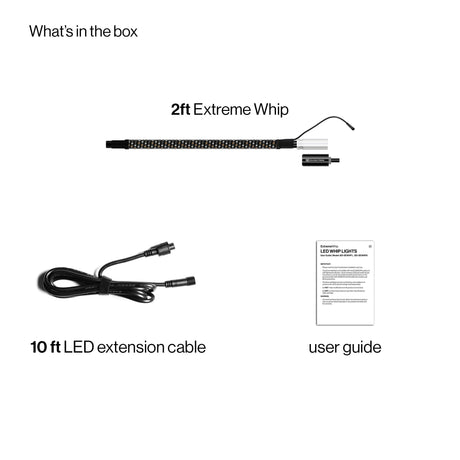 Photo of POWERSPORTS Extreme Whip Qty 1 X 2Ft by ECOXGEAR - Premium for UTVs / Side by Sides