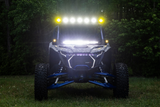 HEXCORE Universal 2" LED Pod Lights, Driving Beam Amber & White (Pair) | STL2PDL
