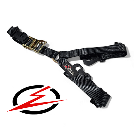 Photo of EOD Tire Y Strap by Elektric Offroad - Premium Tow Straps & Ropes for UTVs / Side by Sides