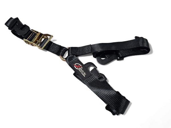 EOD Tire Y Strap - Secure Tight Fit + Heavy Duty Ratchet (2024)