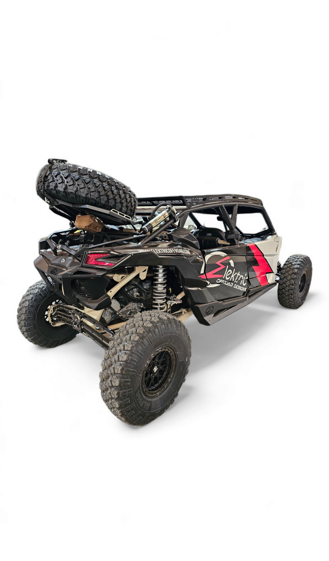 Photo of EOD Tire Y Strap by Elektric Offroad - Premium Tow Straps & Ropes for UTVs / Side by Sides