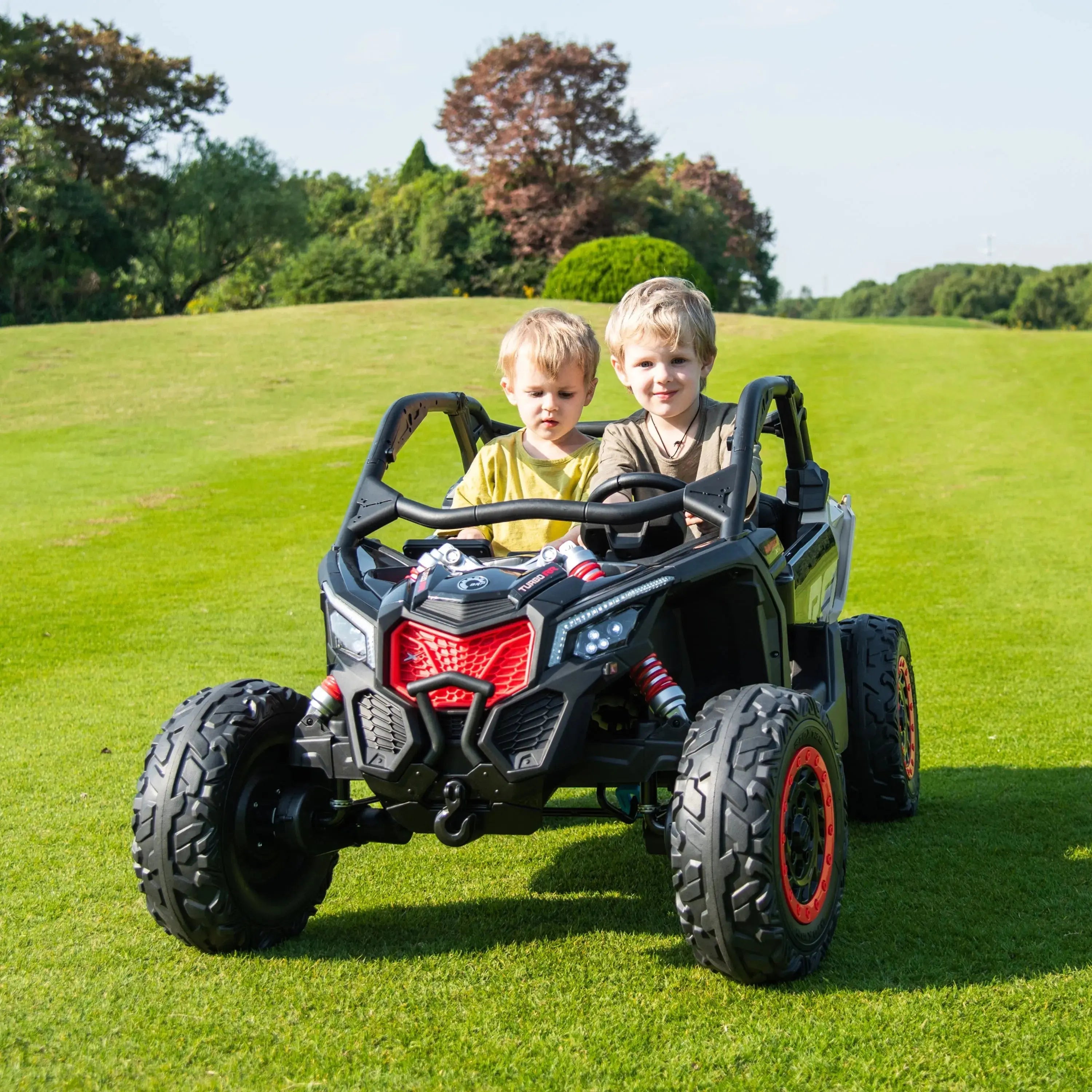 Photo of 2x24V 4x4 Can-Am Maverick 2 Seater Ride on UTV for Kids by Freddo Toys - Premium Electric Kids Cars for UTVs / Side by Sides