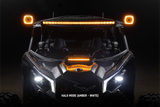 HEXCORE Universal 2x4" LED Pod Lights, Driving Beam Amber & White (Pair) | STL2X4PDL