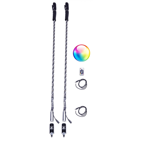 Photo of Remote LED Whip (WHIP ONLY) by 5150 Whips - Premium LED Light Whips & Rock Lights for UTVs / Side by Sides