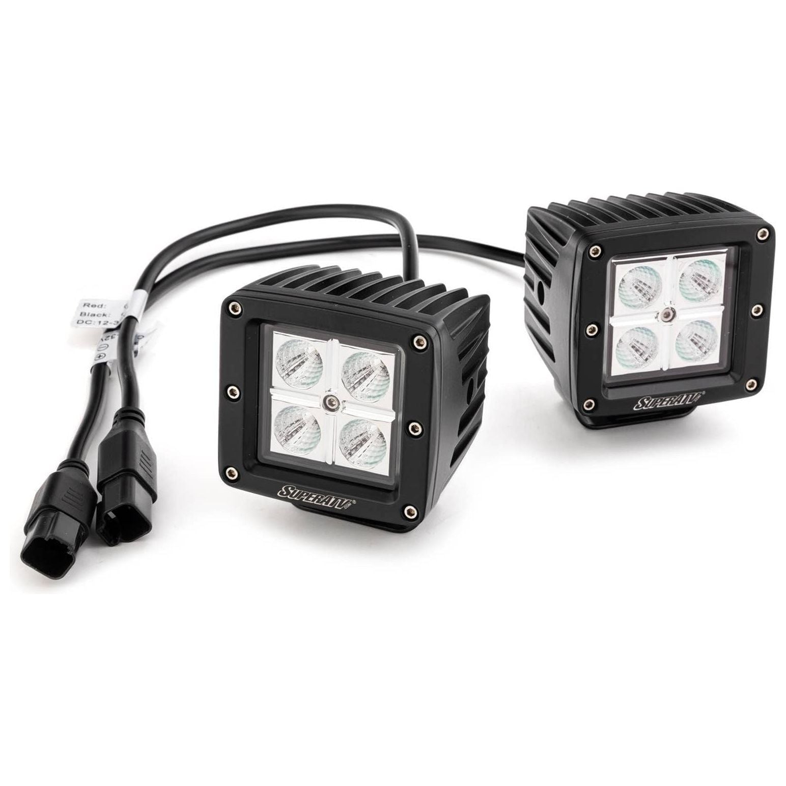 Photo of 3" LED Cube Lights by SuperATV - Premium Light Pods for UTVs / Side by Sides