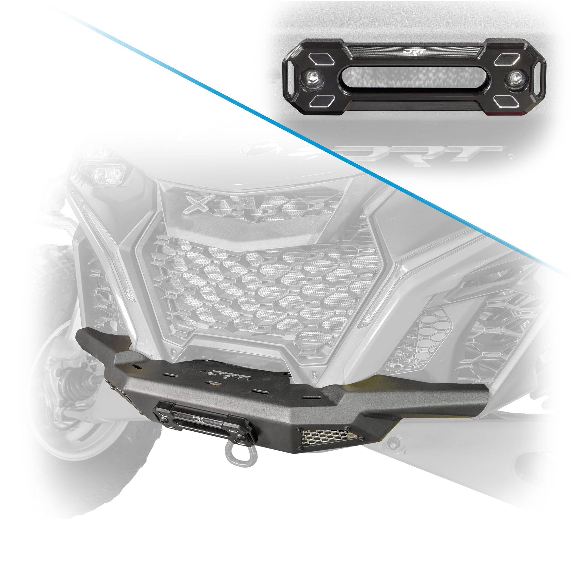 2024+ Can-Am Maverick R Front Winch Bumper | DRT Motorsports