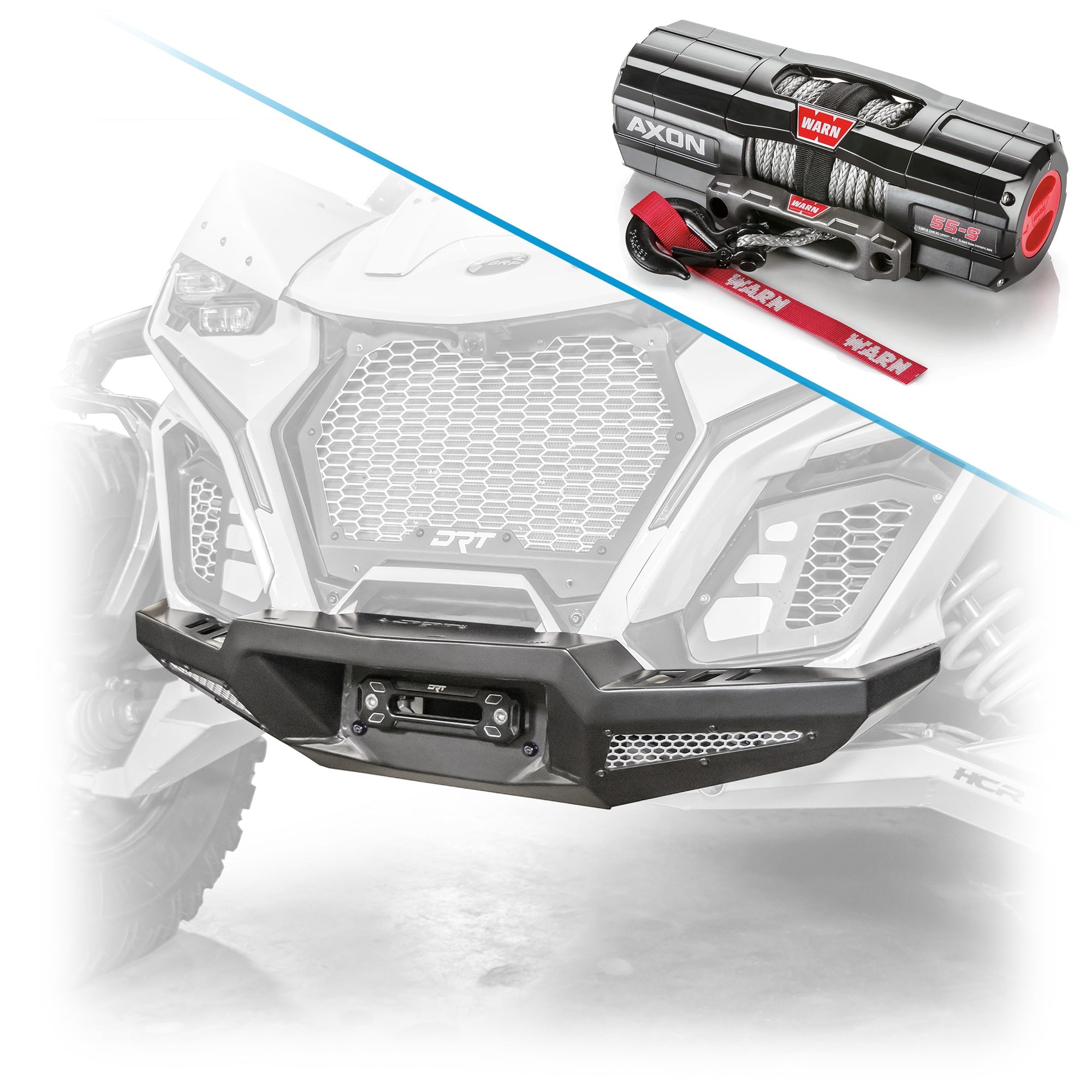 Photo of Can-Am 2024+ Maverick R HD Front Winch Bumper by DRT Motorsports - Premium for UTVs / Side by Sides