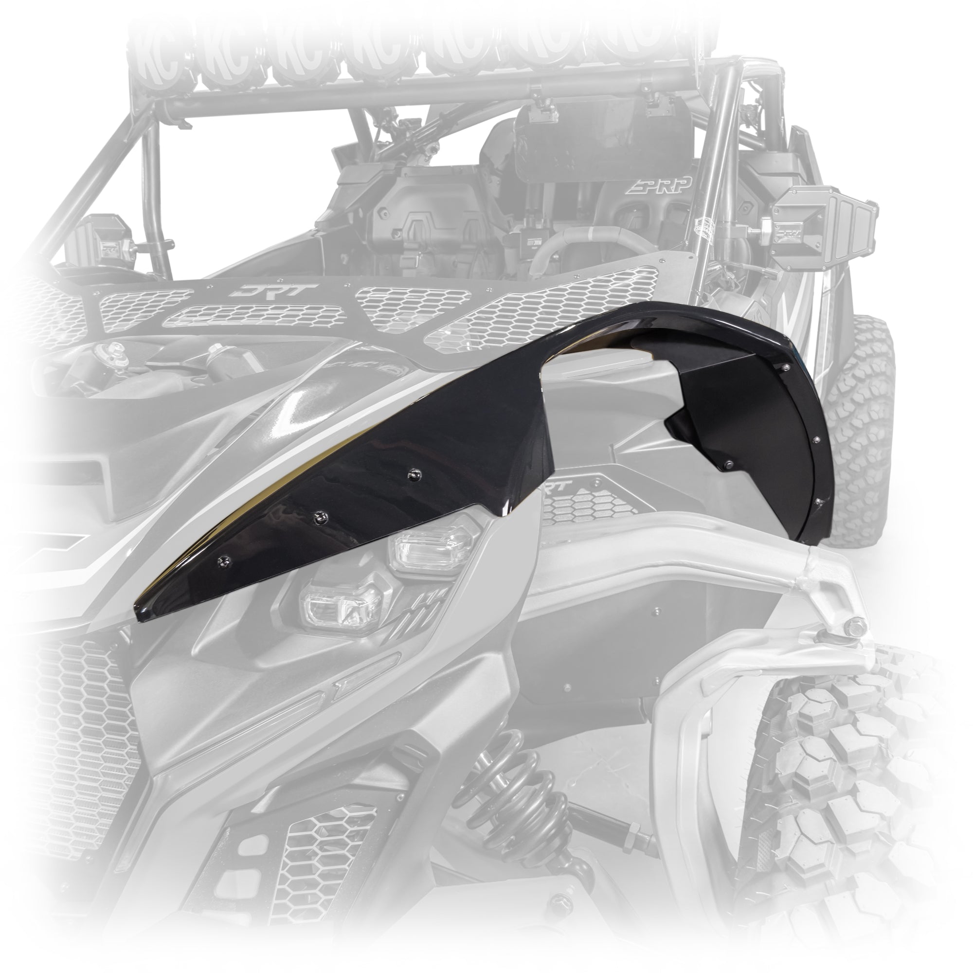 Can-Am Maverick R Front Fender Kit - Protects from debris + Aggressive Styling (2024+)