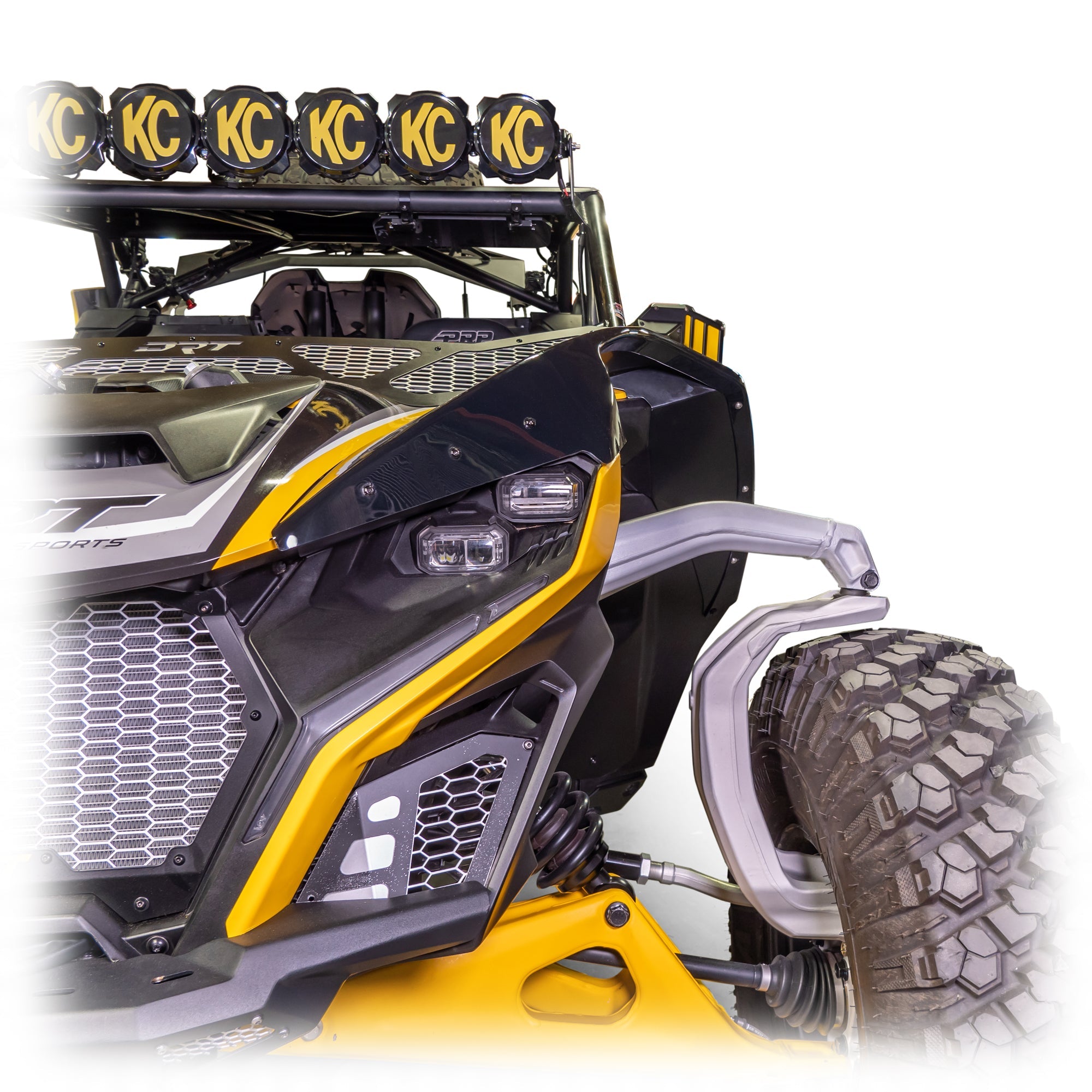 Can-Am Maverick R Front Fender Kit - Protects from debris + Aggressive Styling (2024+)