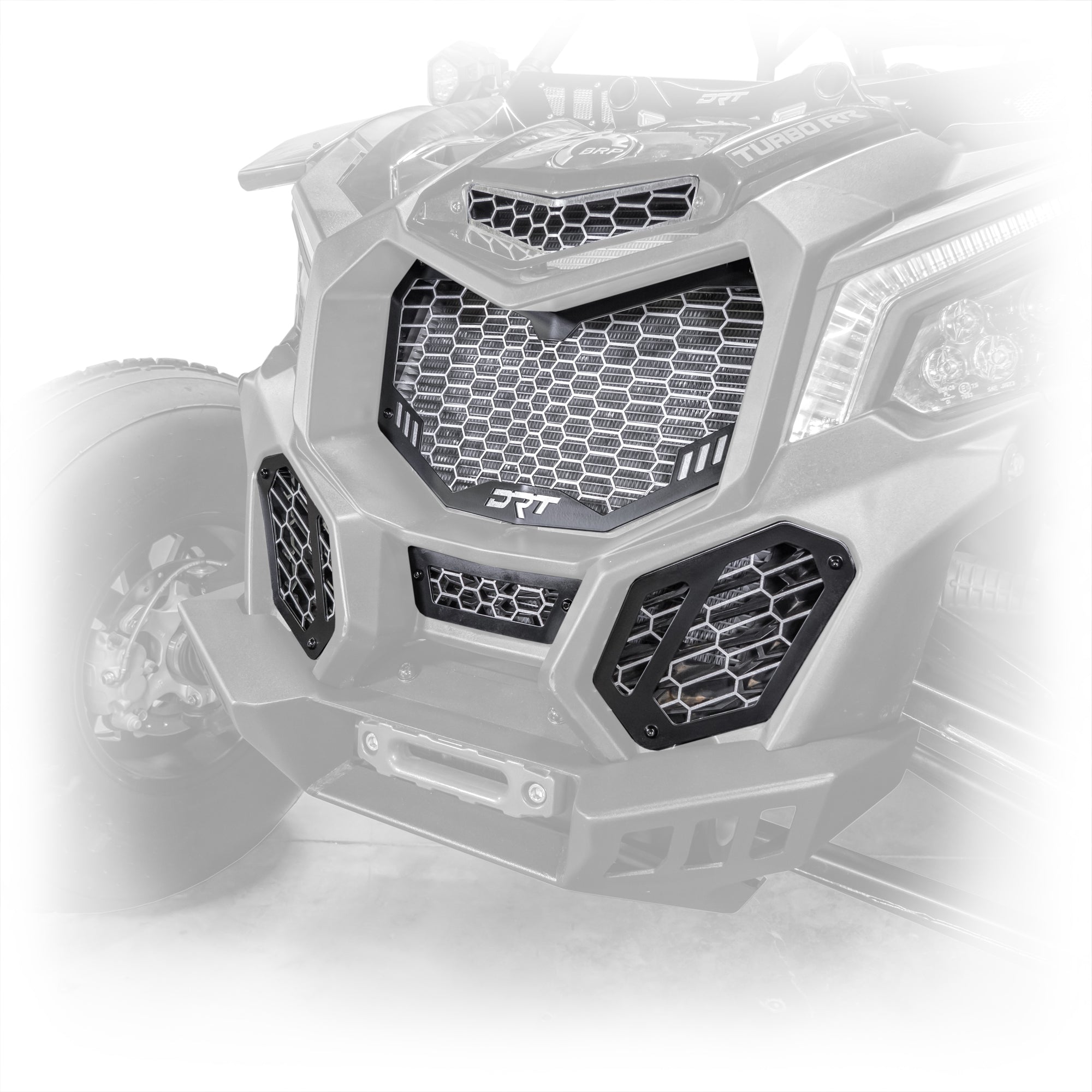 Photo of DRT Motorsports Can Am X3 V2 Front Grill Kit (5-Piece) by DRT Motorsports - Premium Grilles for UTVs / Side by Sides