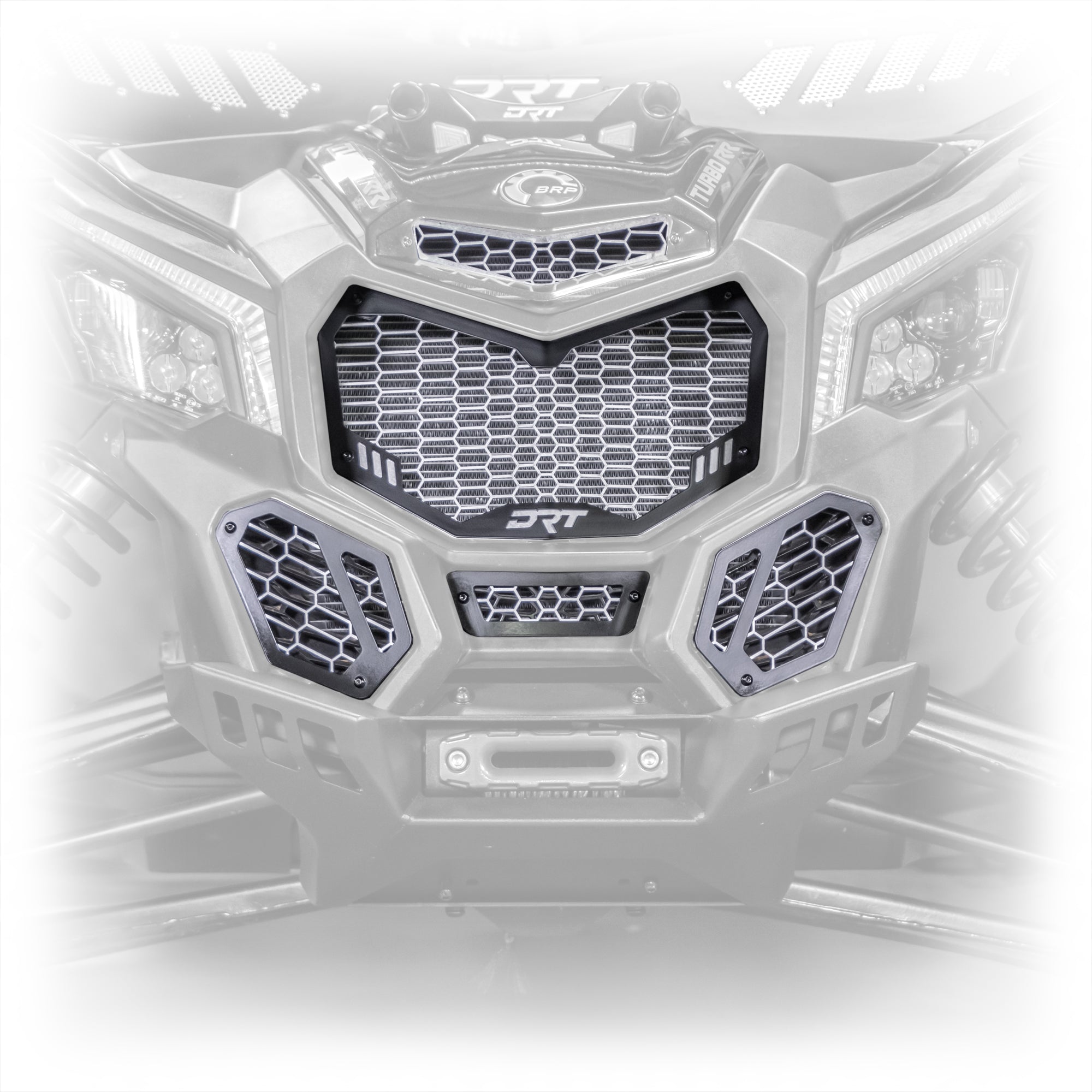 Can-Am X3 2017+ V2 Front Grill Kit - Elevated Style + Superior Protection (2017+)