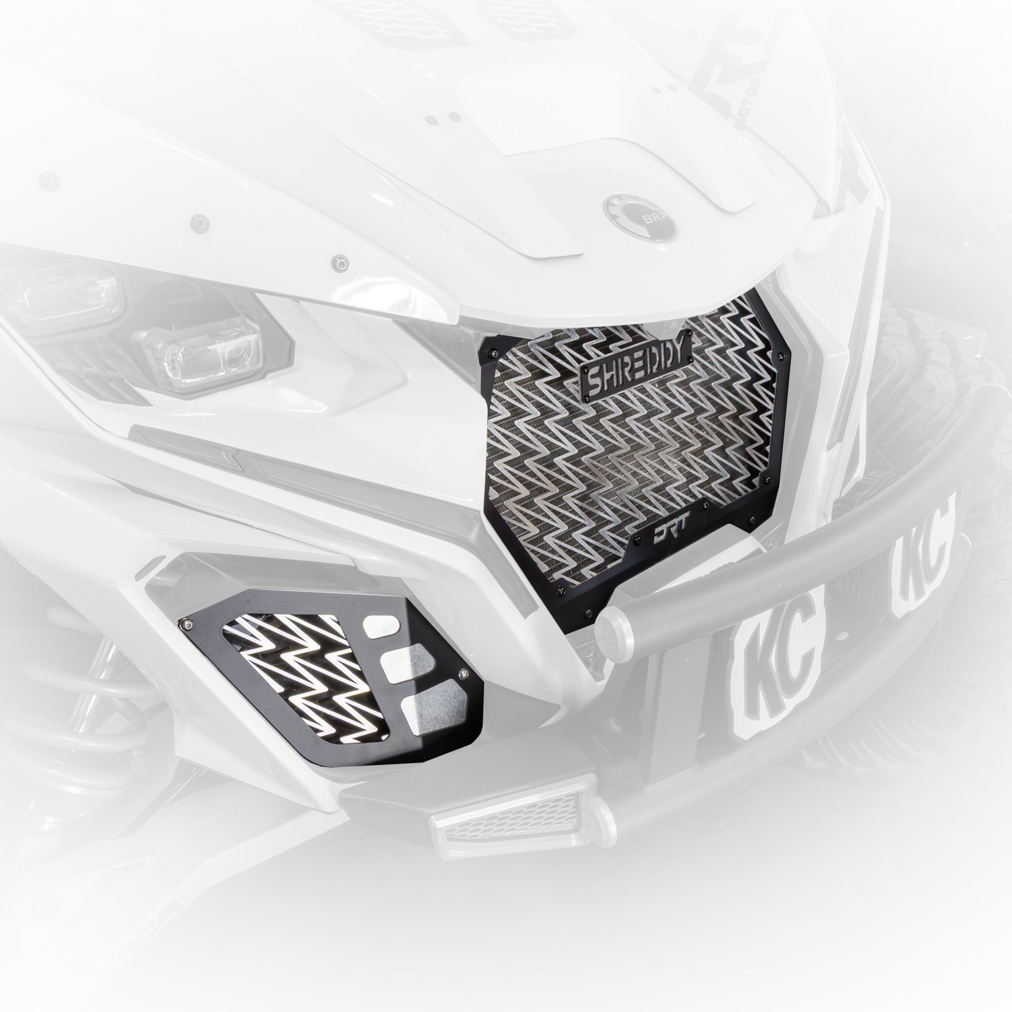 Can Am Maverick R Shreddy Edition Front Grill Kit - Race-Bred Style + Enhanced Protection (2024+)