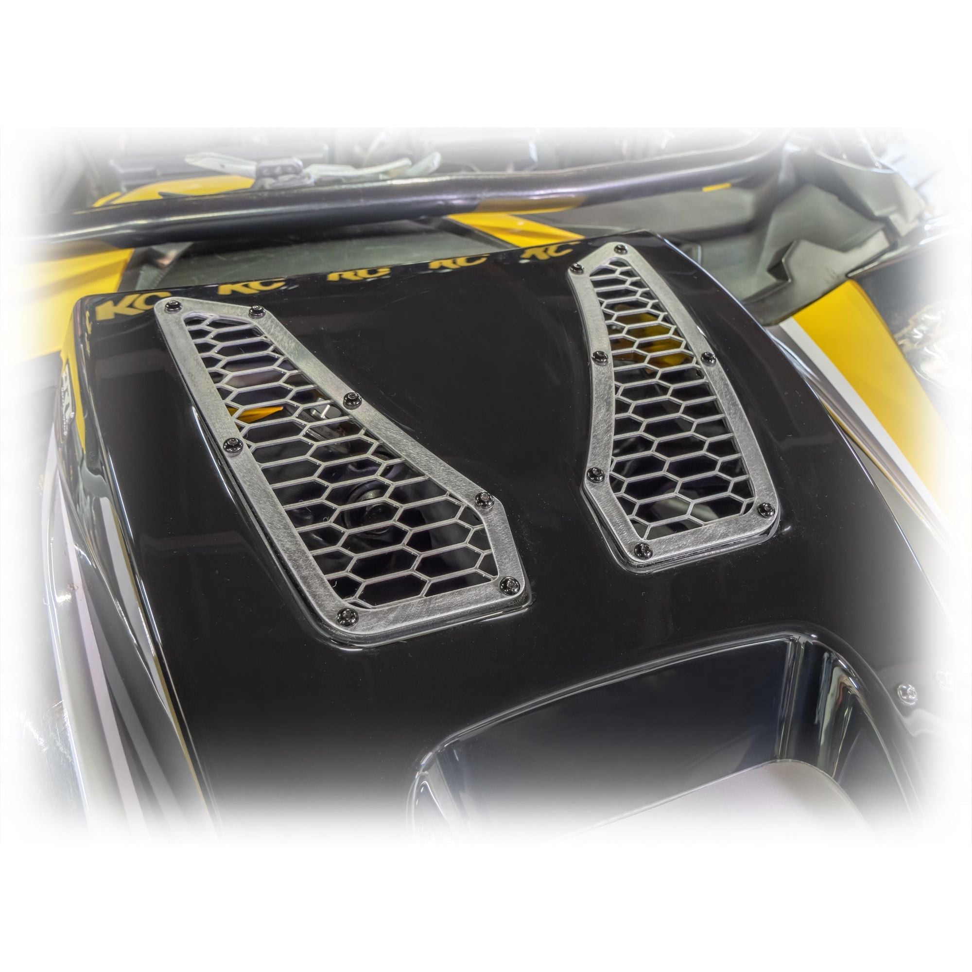 Photo of Can Am Maverick R High Impact ABS Hood Scoop by DRT Motorsports - Premium Body for UTVs / Side by Sides