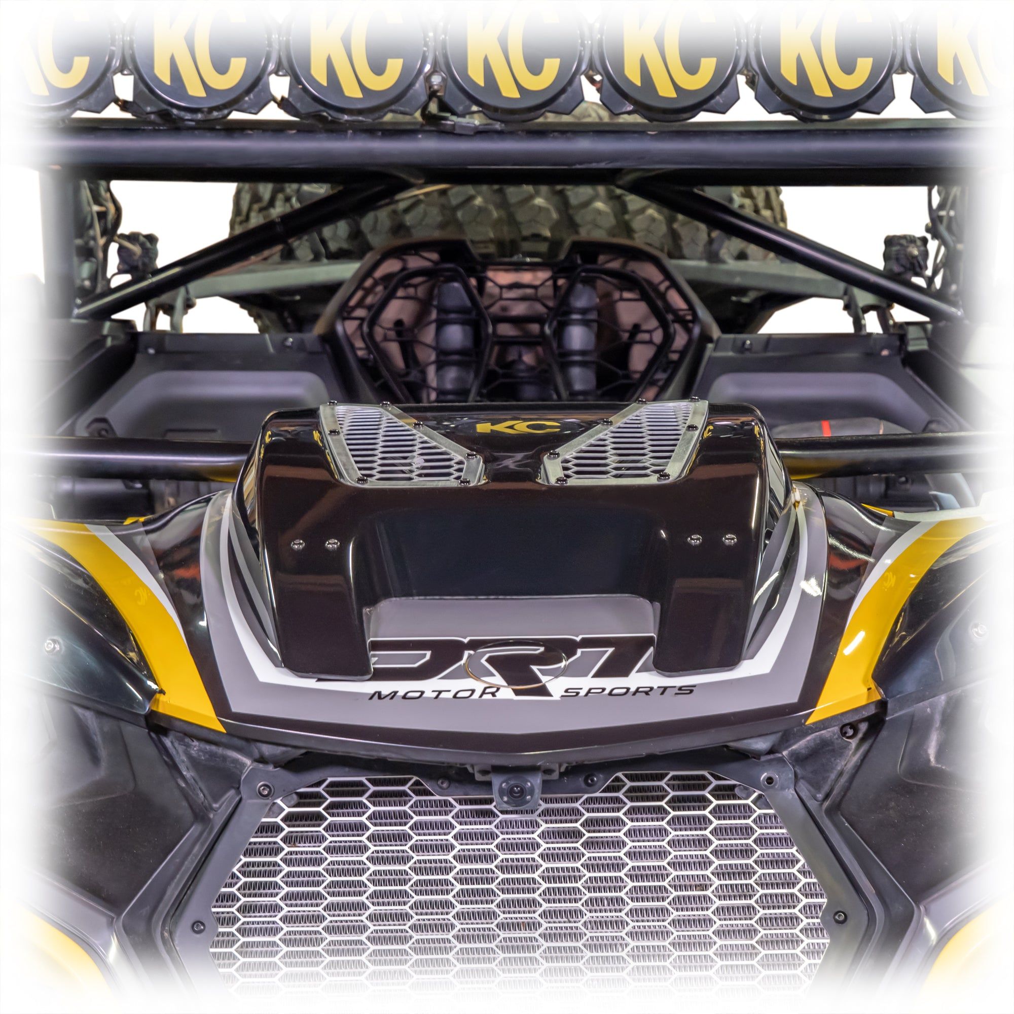 Photo of Can Am Maverick R High Impact ABS Hood Scoop by DRT Motorsports - Premium Body for UTVs / Side by Sides