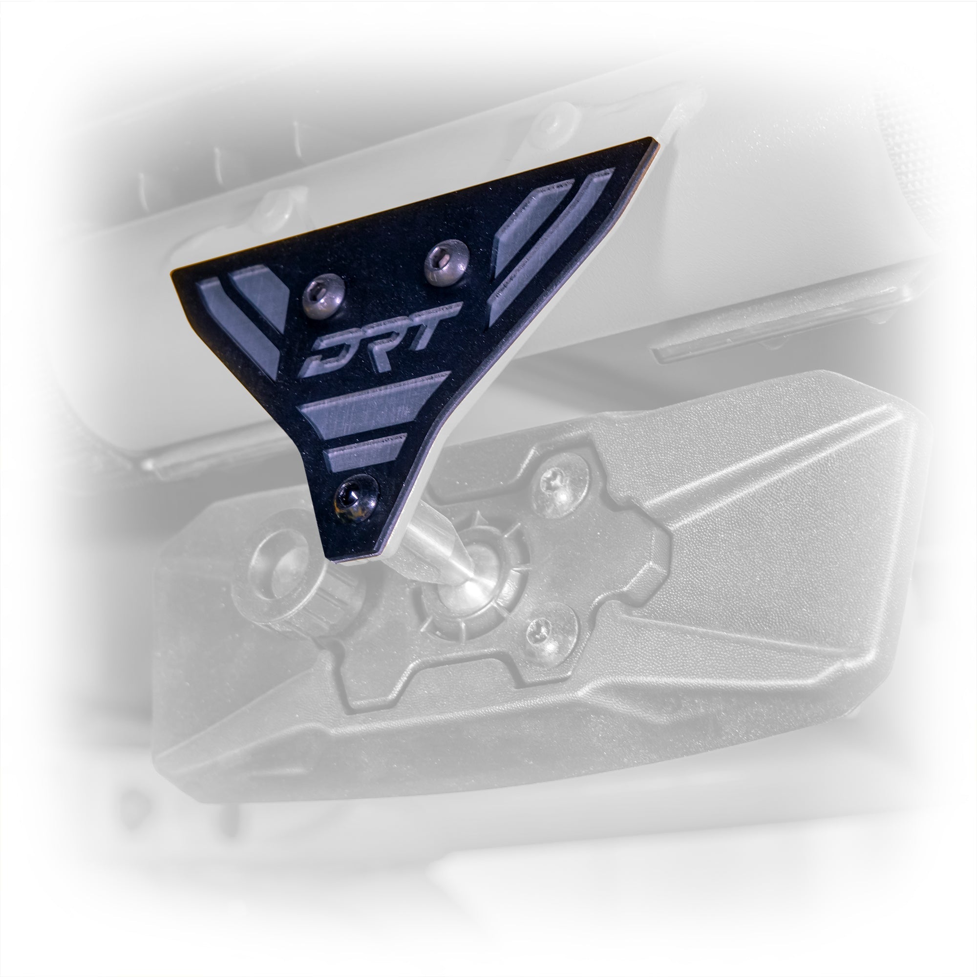 Can-Am Maverick X3 / R Center Mirror Tab Cover Plate - Customizable Style (2017+)