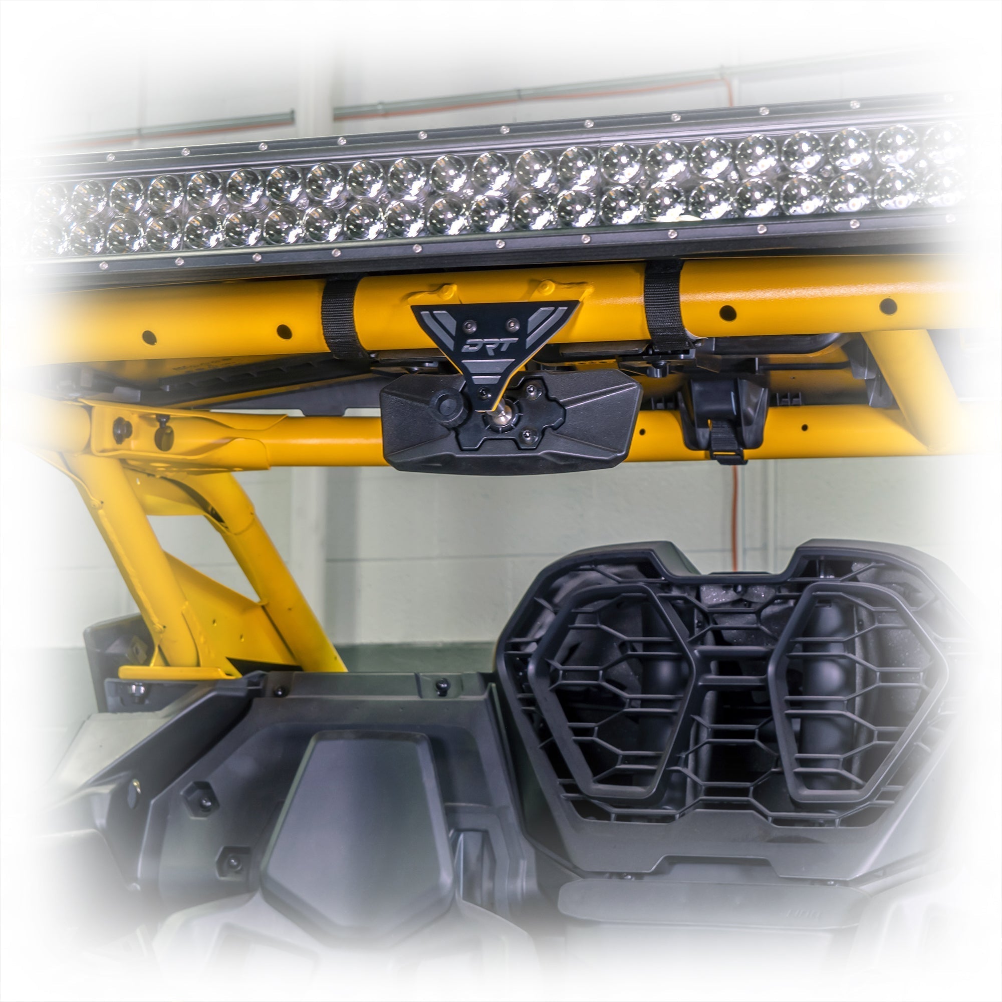 Photo of Can Am Maverick X3 / R Center Mirror Tab Cover Plate for OEM Cage by DRT Motorsports - Premium Mirrors for UTVs / Side by Sides