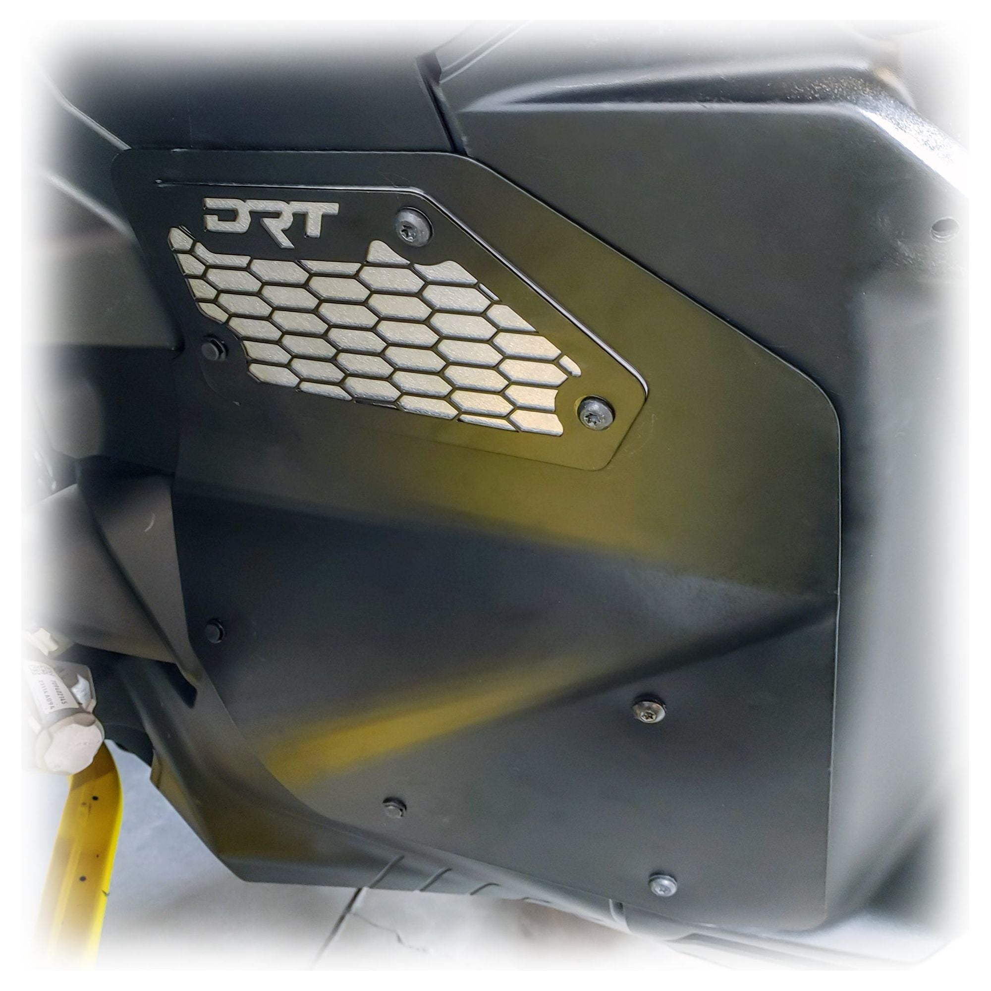 Photo of Can Am Maverick R Front Aluminum Rock Guard Kit by DRT Motorsports - Premium Mud Flaps for UTVs / Side by Sides
