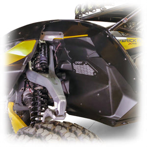 Can Am Maverick R Front Aluminum Rock Guard Kit