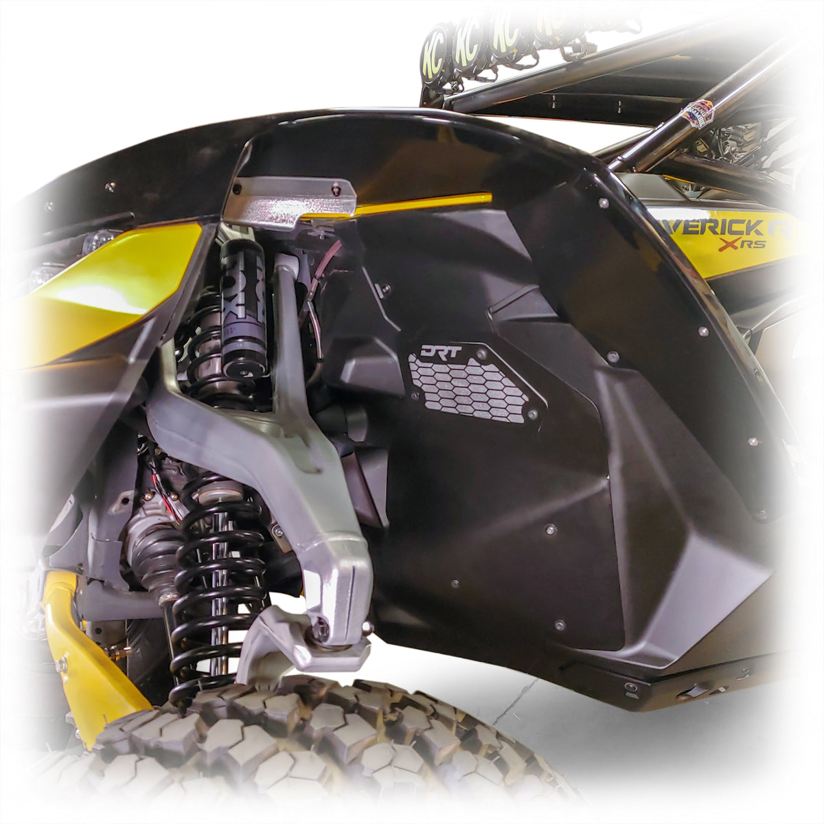 Front Aluminum Rock Guard Kit for Can-Am 2024+ Maverick R by DRT Motorsports - product image 7