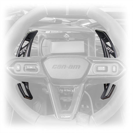 Billet Paddle Shifters for Can-Am 2024+ Maverick R by DRT Motorsports