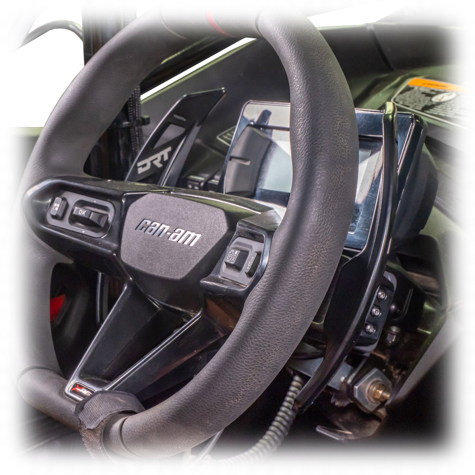 Photo of Can-Am 2024+ Maverick R Billet Paddle Shifters by DRT Motorsports - Premium for UTVs / Side by Sides