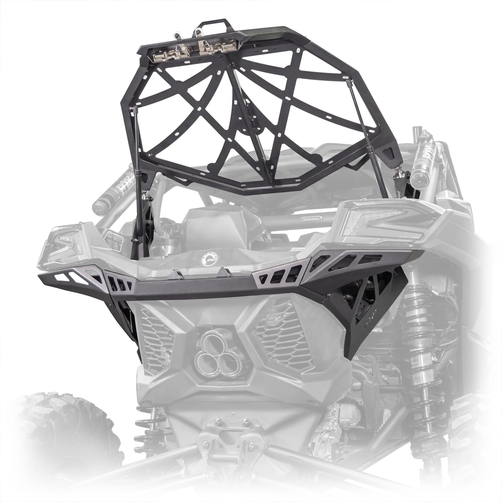 Photo of Can Am X3 Tire Carrier / Rear Bumper System by DRT Motorsports - Premium Storage for UTVs / Side by Sides